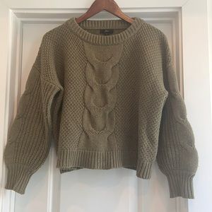 Light olive green sweater